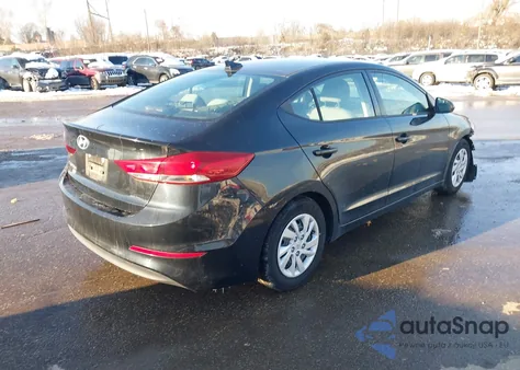 2017 Hyundai Elantra Se из США, поврежденный, VIN 5NPD74LF4HH056445